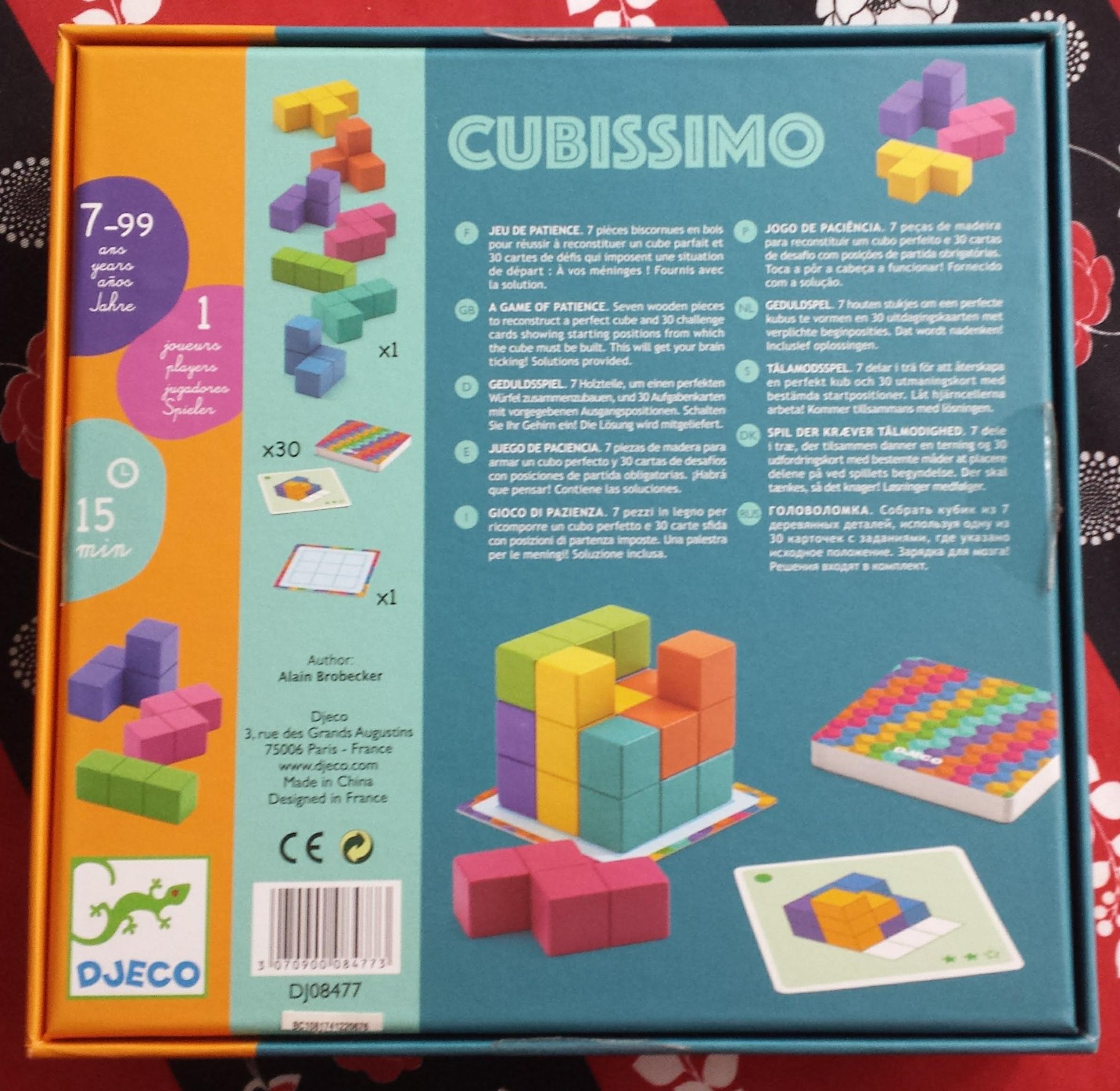 On Vous Présente Le Jeu De Société *CUBISSIMO* De Chez Djecojeudesoci%c3%a9t%c3%a9 Jeupouren